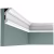 Потолочный плинтус под покраску Orac Decor Luxxus C321 2000×50×99