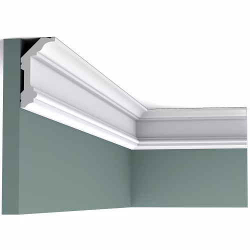 Потолочный плинтус под покраску Orac Decor Luxxus C321 2000×50×99