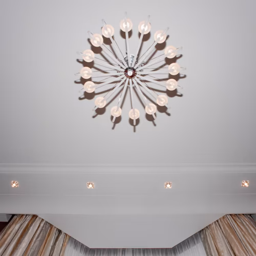 Потолочный плинтус под покраску гибкий Orac Decor Luxxus C331F 2000×135×64