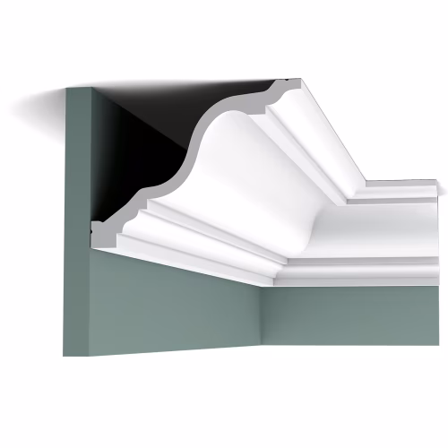 Потолочный плинтус под покраску Orac Decor Luxxus C334 2000×196×150