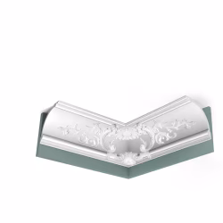 Потолочный плинтус под покраску Orac Decor Luxxus C338B 2000×182×182