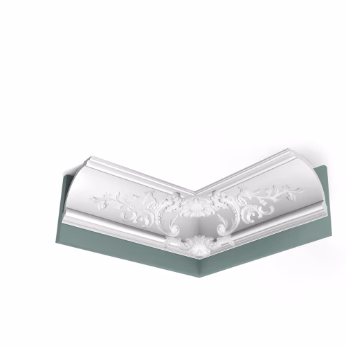 Потолочный плинтус под покраску Orac Decor Luxxus C338B 2000×182×182