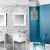 Потолочный плинтус под покраску Orac Decor Luxxus C340 2000×256×135 фото в интерьере
