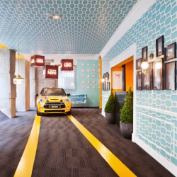 Потолочный плинтус под покраску Orac Decor Luxxus C340 2000×256×135