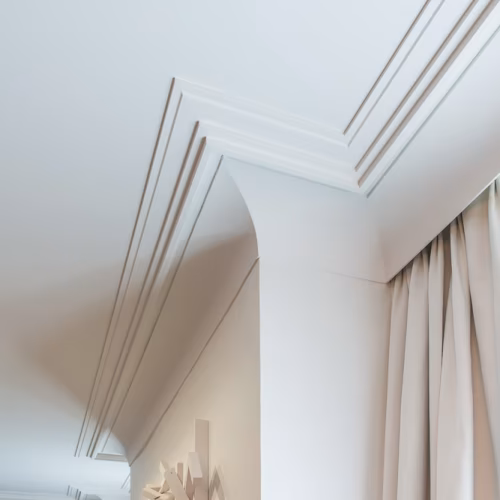Потолочный плинтус под покраску Orac Decor Luxxus C355 2000×111×35