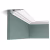 Потолочный плинтус под покраску Orac Decor Luxxus C355 2000×111×35