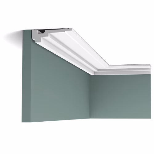 Потолочный плинтус под покраску Orac Decor Luxxus C355 2000×111×35