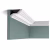 Потолочный плинтус под покраску Orac Decor Luxxus C400 2000×100×60