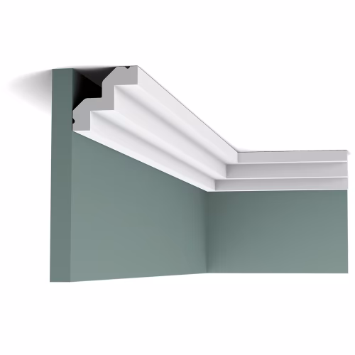 Потолочный плинтус под покраску Orac Decor Luxxus C602 2000×50×53