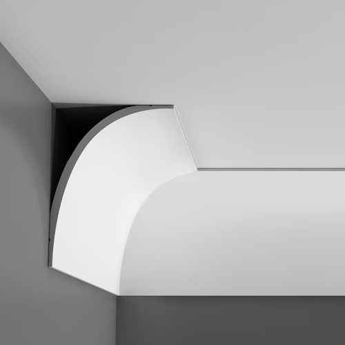 Потолочный плинтус под покраску Orac Decor Luxxus C990 2000×159×216