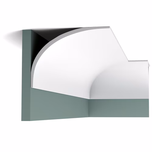 Потолочный плинтус под покраску Orac Decor Luxxus C990 2000×159×216