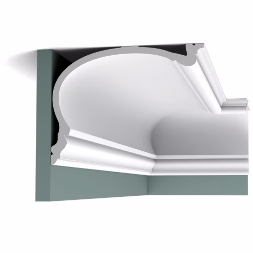 Потолочный плинтус под покраску Orac Decor Heritage XL C343 2000×250×190