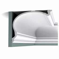 Потолочный плинтус под покраску Orac Decor Heritage XXL C344 2000×350×273