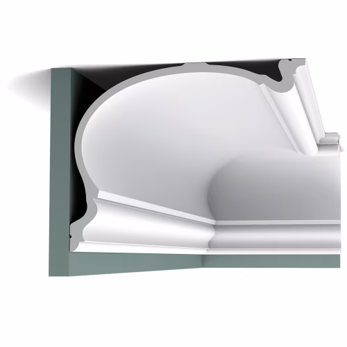 Потолочный плинтус под покраску Orac Decor Heritage XXL C344 2000×350×273