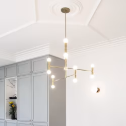 Потолочный плинтус под покраску Orac Decor Modern Steps C393 2000×210×150