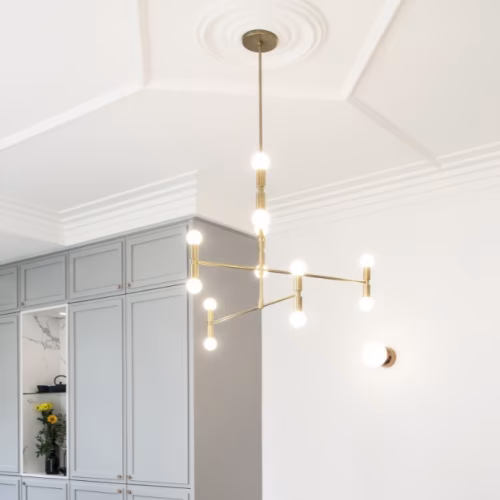 Потолочный плинтус под покраску Orac Decor Modern Steps C393 2000×210×150