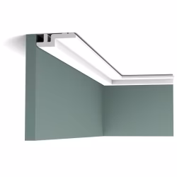 Потолочный плинтус под покраску Orac Decor Modern C394 2000×95×31