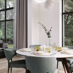 Потолочный плинтус под покраску Orac Decor Modern C395 с подсветкой 2000×31×155