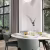 Потолочный плинтус под покраску Orac Decor Modern C395 с подсветкой 2000×31×155 фото в интерьере