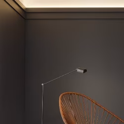 Потолочный плинтус под покраску Orac Decor Modern C396 с подсветкой 2000×61×185