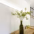 Потолочный плинтус под покраску Orac Decor Modern C396 с подсветкой 2000×61×185 фото в интерьере