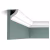 Потолочный плинтус под покраску Orac Decor Durofoam CB502N 2000×49×59