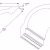 Потолочный плинтус под покраску Orac Decor Durofoam CB512N 2000×100×95