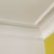 Потолочный плинтус под покраску Orac Decor Durofoam CB512N 2000×100×95 фото в интерьере