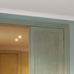 Потолочный плинтус под покраску Orac Decor Axxent CX100 2000×71×69