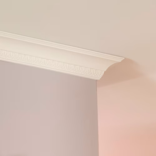 Потолочный плинтус под покраску Orac Decor Axxent CX101 2000×71×69
