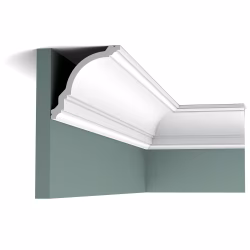 Потолочный плинтус под покраску Orac Decor Axxent CX106 2000×117×118