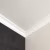 Потолочный плинтус под покраску Orac Decor Axxent CX107 2000×117×118 фото в интерьере