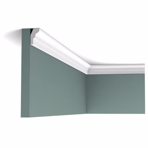 Потолочный плинтус под покраску Orac Decor Axxent CX111 2000×15×26