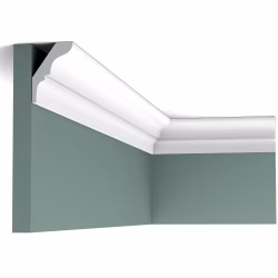 Потолочный плинтус под покраску Orac Decor Axxent CX112 2000×38×54