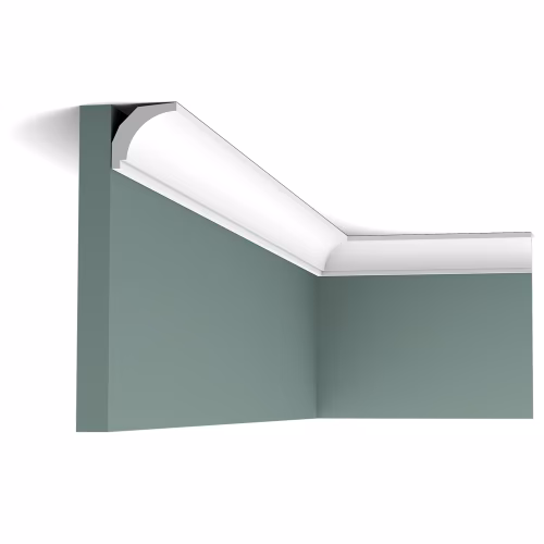 Потолочный плинтус под покраску Orac Decor Axxent CX115 2000×29×30