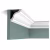 Потолочный плинтус под покраску Orac Decor Select CX123 2000×80×80