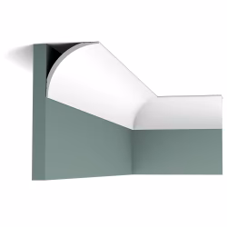 Потолочный плинтус под покраску Orac Decor Axxent CX126 2000×87×87