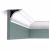Потолочный плинтус под покраску Orac Decor Axxent CX129 2000×94×94