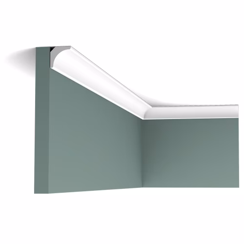 Потолочный плинтус под покраску Orac Decor Axxent CX133 2000×20×20