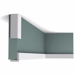 Потолочный плинтус под покраску Orac Decor Axxent CX134 2000×30×30
