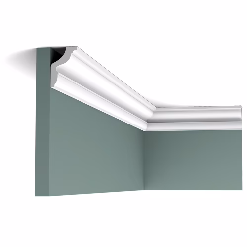 Потолочный плинтус под покраску Orac Decor Axxent CX148 2000×29×43
