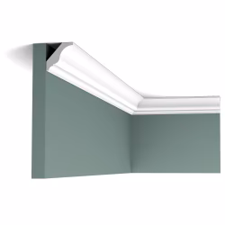 Потолочный плинтус под покраску Orac Decor Axxent CX154 2000×30×30
