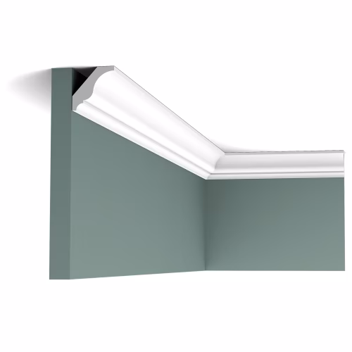 Потолочный плинтус под покраску Orac Decor Axxent CX154 2000×30×30