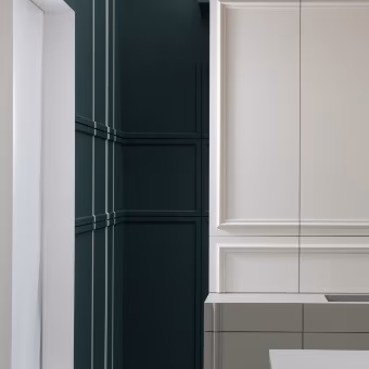 Потолочный плинтус под покраску Orac Decor Select CX176 2000×40×80