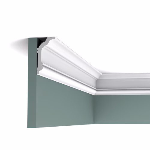 Потолочный плинтус под покраску Orac Decor Select CX176 2000×40×80