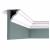 Потолочный плинтус под покраску Orac Decor Select CX177 2000×60×70