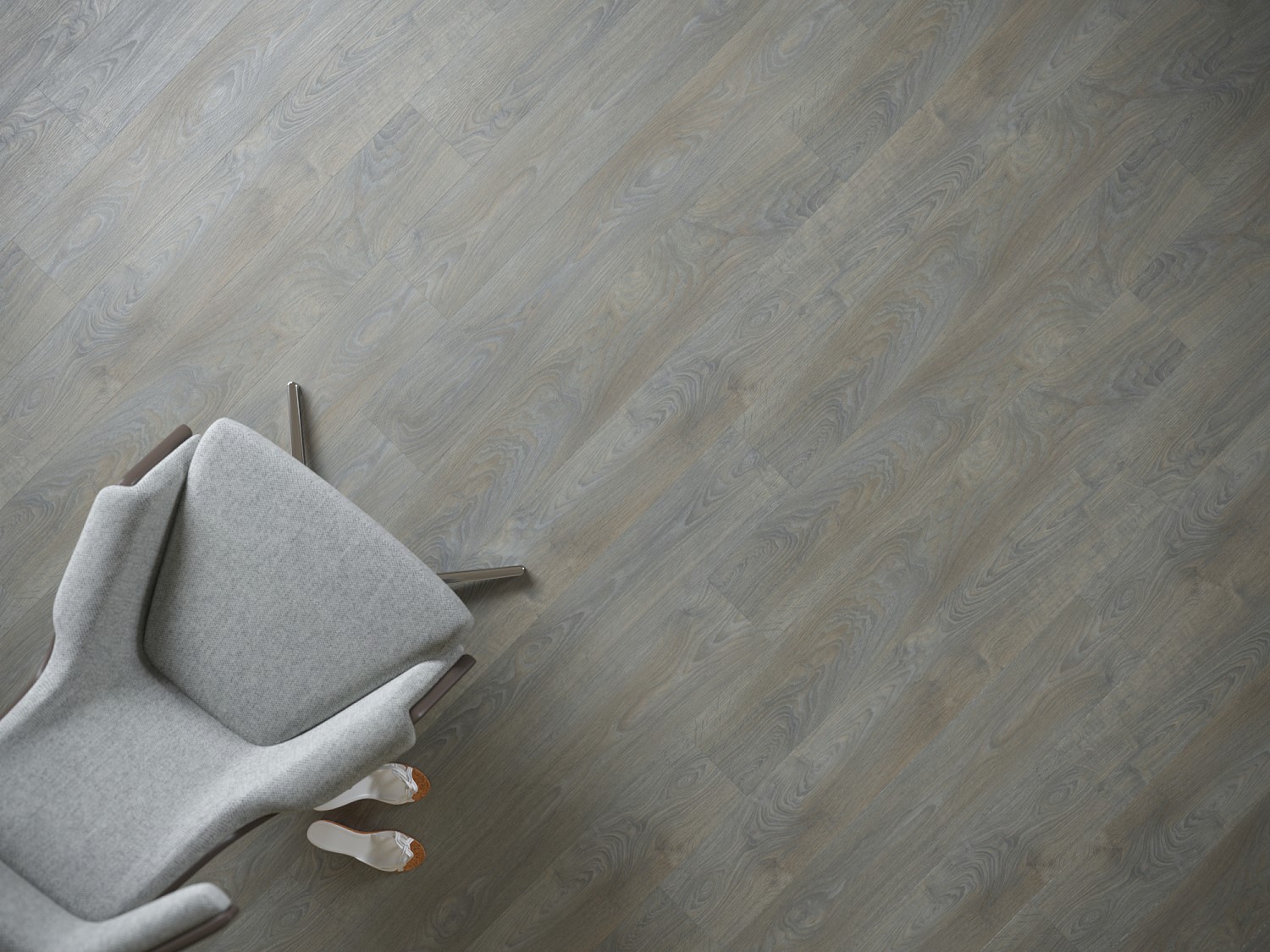 Кварцвиниловая плитка FineFloor клеевая Rich Дуб Понца FF-2074 1320×196×2,5 фото в интерьере