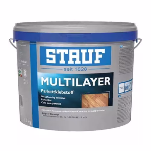 Эластичный паркетный клей на основе силан-полиуретана Stauf Multilayer 18 кг