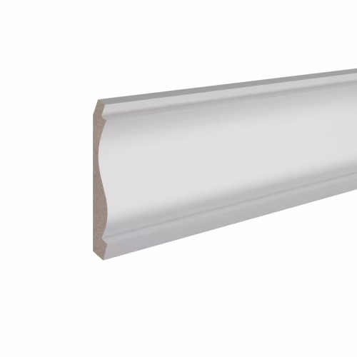 Потолочный плинтус ЛДФ под покраску Ultrawood CR 0023 2440×135,5×65