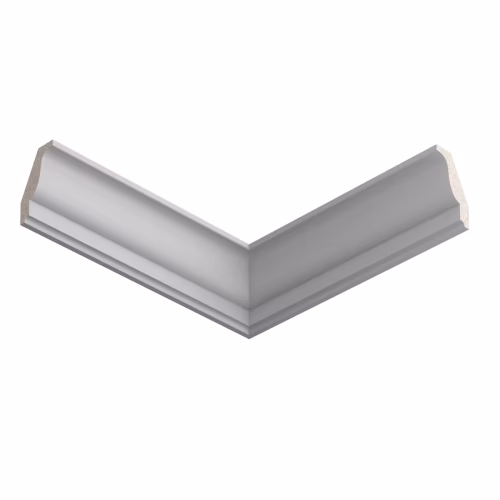 Потолочный плинтус ЛДФ под покраску Ultrawood CR 0025 2440×25,4×40